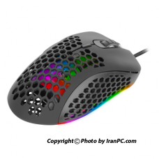 ماوس سیم دار گرین مدل GM602 GAMING RGB 